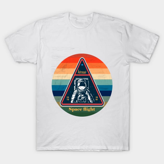 vintage The Spaceman's Trip T-Shirt T-Shirt by panda20